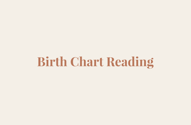 Birth Chart Reading — editorial illustration, Healing Akashic Records