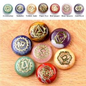 7 Chakra Tumbled Crystal Set product photo