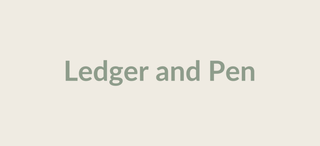 Ledger and Pen — editorial photography, Healing Akashic Records