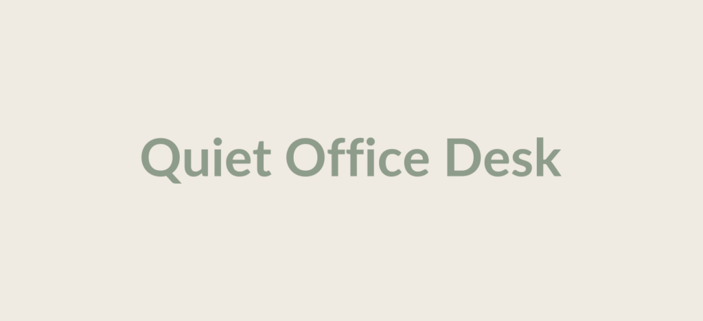 Quiet Office Desk — editorial photography, Healing Akashic Records
